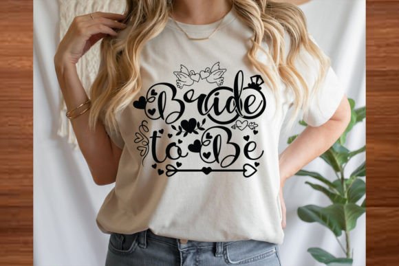 Bride To Be Love Hearts and Arrows T-Shirt