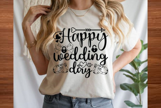 Happy Wedding Day T-Shirt