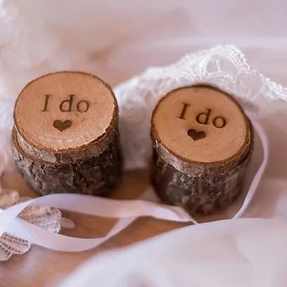Custom Engraved Wooden Table Toppers Coasters, Favours